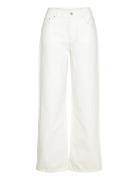 Rel Straight White Jeans White GANT