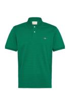 Texture Stripe Polo Green GANT