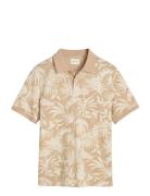 Printed Ss Polo Beige GANT
