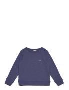 Shield Cotton Slub C-Neck Navy GANT