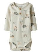 Nbmhelp M Ls Body Grey Name It