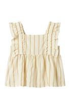 Nkfherdon Cap Sl Top Beige Name It