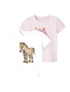 Nmfhani Ss Top 2P Pink Name It