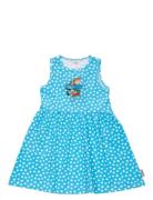 Prickigt Klänning Blue Martinex