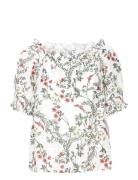 Byimilda Off Shoulder Blouse - White B.young