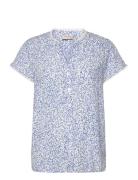 Blouse Blue FREE/QUENT