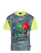 Lwtaffy 302 - T-Shirt S/S Green LEGO Kidswear