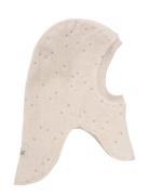 Balaclava Fleece Emb. W. Lin Cream Huttelihut