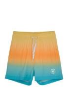 Swim Shorts, Aop & Magic Orange Color Kids