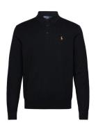 32/3 Cotton-Lsl-Plo Black Polo Ralph Lauren