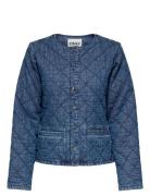 Onlrosa L/S Quilt Dnm Jacket Akm Blue ONLY