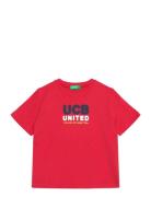 T-Shirt Red United Colors Of Benetton