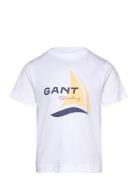 Gant Sailing Graphic T-Shirt White GANT