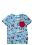 Nya Hyss T-Shirt Blue Martinex