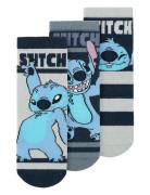 Nmmahan Stitch 3P Sock Wdi Navy Name It