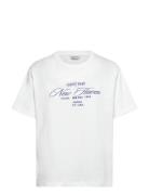 Graphic Ss T-Shirt White GANT