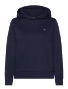 Reg Shield Logo Hoodie Navy GANT