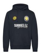 Sunnies Fc Graphic Pullover Hoodie Black Lyle & Scott