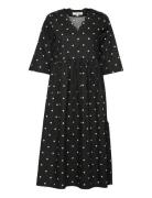 Sassi Midi Dress Black A-View