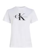 Core Monologo Regular Tee White Calvin Klein Jeans