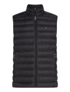 Core Packable Recycled Vest Black Tommy Hilfiger