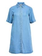 Objframe 2/4 Re Denim Dress Noos Blue Object