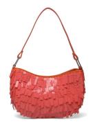 Fringed Shoulder Bag Orange Mango