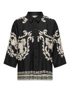 Jdymaggie Life Loose 3/4 Shirt Wvn Black JDY