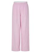 Pcfamma Hw Straight Pant D2D Wvn Fsy Pink Pieces