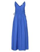 Yasdazly Sl Ankle Dress S. Blue YAS