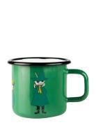 Moomin Enamel Mug 37Cl Green Muurla