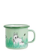 Moomin Enamel Mug 25Cl Green Muurla
