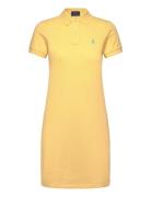 Cotton Mesh Polo Dress Yellow Polo Ralph Lauren