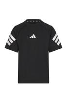 J Spr Tee Black Adidas Sportswear