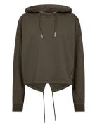 Mmsalva Ls Hoodie Sweatshirt Khaki MOS MOSH
