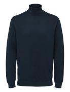 Slmberg Roll Neck Noos Navy Selected