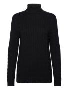 Slhryan Structure Roll Neck Black Selected