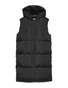 Slfella Puffer Vest Black Selected