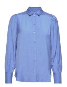 Slfalfa Ls Shirt B Blue Selected