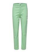 Slfmarina Hw Chino Pants W Green Selected