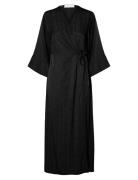 Slftyra 34 Ankle Wrap Dress B Black Selected