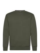 Slhreg-Dan Sweat Crew Neck Khaki Selected