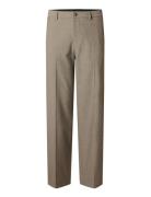 Slh220-Loose Robert Flex Pant Beige Selected