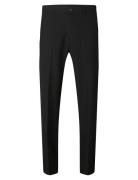 Slh220-Loose Robert Flex Pant Black Selected
