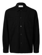 Slh-Brody Sun Overshirt Ls Noos Black Selected