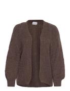 Fora Knit Cardigan Brown Noella