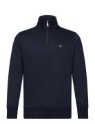 Shield Logo Half Zip Sweat Navy GANT