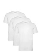 3-Pack Tee With Flag Print S/S White Lindbergh