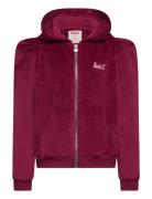 Levi's® Velour Zipped Hoodie Red Levi's