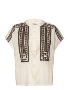 Myall Shirt Ss Beige Lollys Laundry